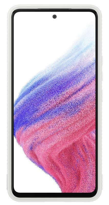 Kryt na mobil Samsung Standing Cover na Galaxy A53 5G bílý