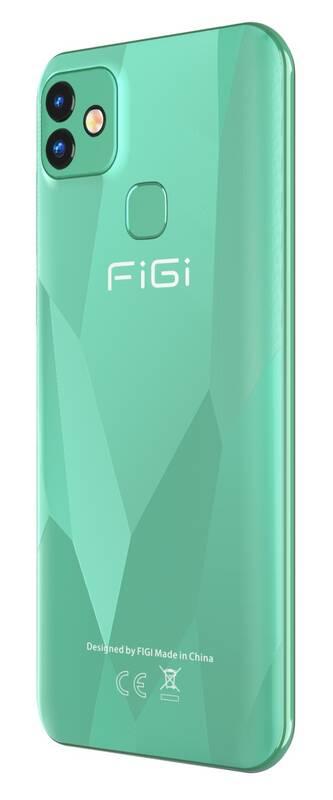 Mobilní telefon Aligator FiGi Note 1 zelený