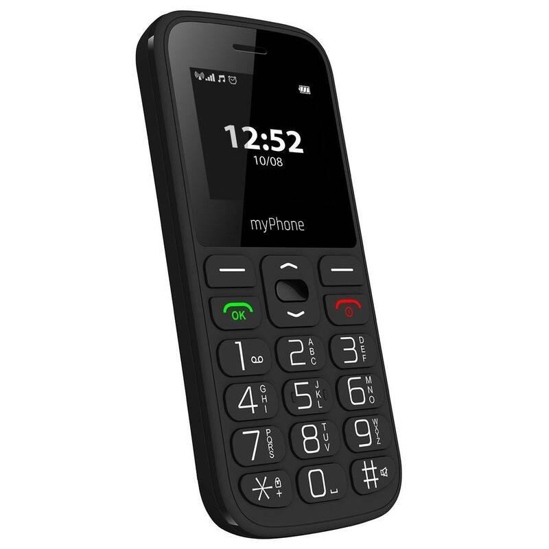 Mobilní telefon myPhone Halo A Senior černý, Mobilní, telefon, myPhone, Halo, A, Senior, černý