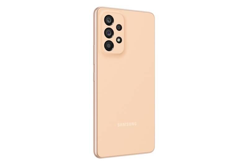 Mobilní telefon Samsung Galaxy A53 5G 6GB 128GB oranžový