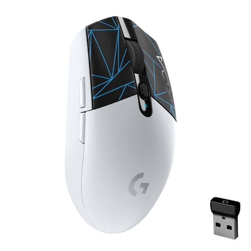 Myš Logitech Gaming G305 Lightspeed Wireless KDA černá bílá, Myš, Logitech, Gaming, G305, Lightspeed, Wireless, KDA, černá, bílá