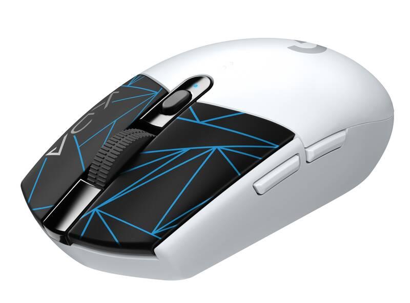 Myš Logitech Gaming G305 Lightspeed Wireless KDA černá bílá