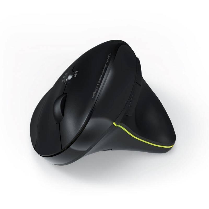 Myš PORT CONNECT Ergonomic Rechargeable černá