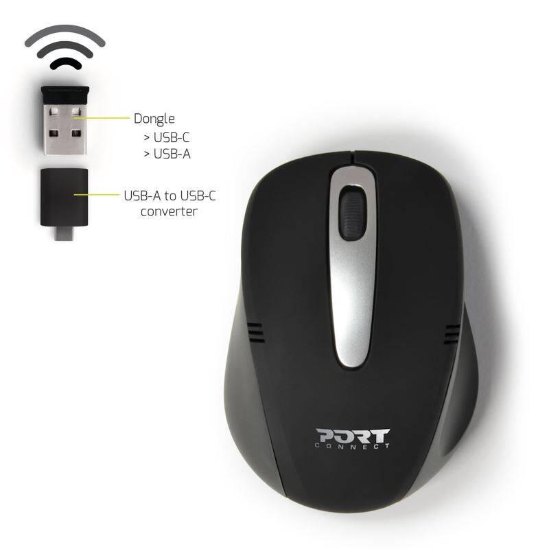 Myš PORT CONNECT Sedona černá