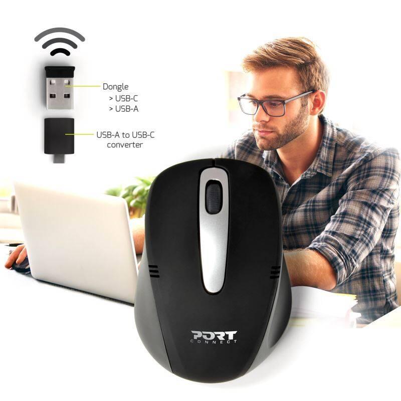 Myš PORT CONNECT Sedona černá