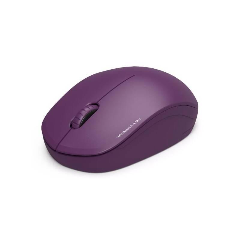 Myš PORT CONNECT Wireless Collection fialová
