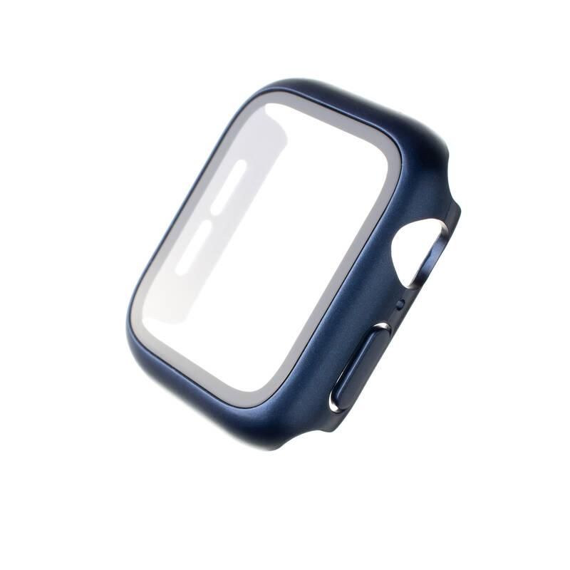 Ochranné pouzdro FIXED Pure s temperovaným sklem pro Apple Watch 40mm modré