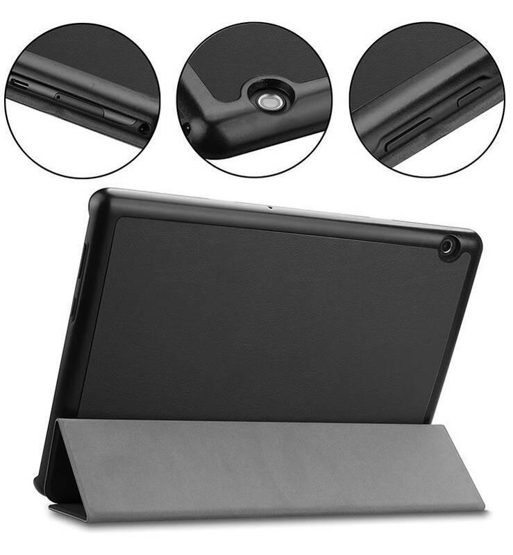 Pouzdro na tablet Tactical Tri Fold na Samsung Galaxy Tab A8 10.5 modré