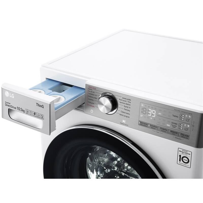 Pračka LG F610V10RABW bílá