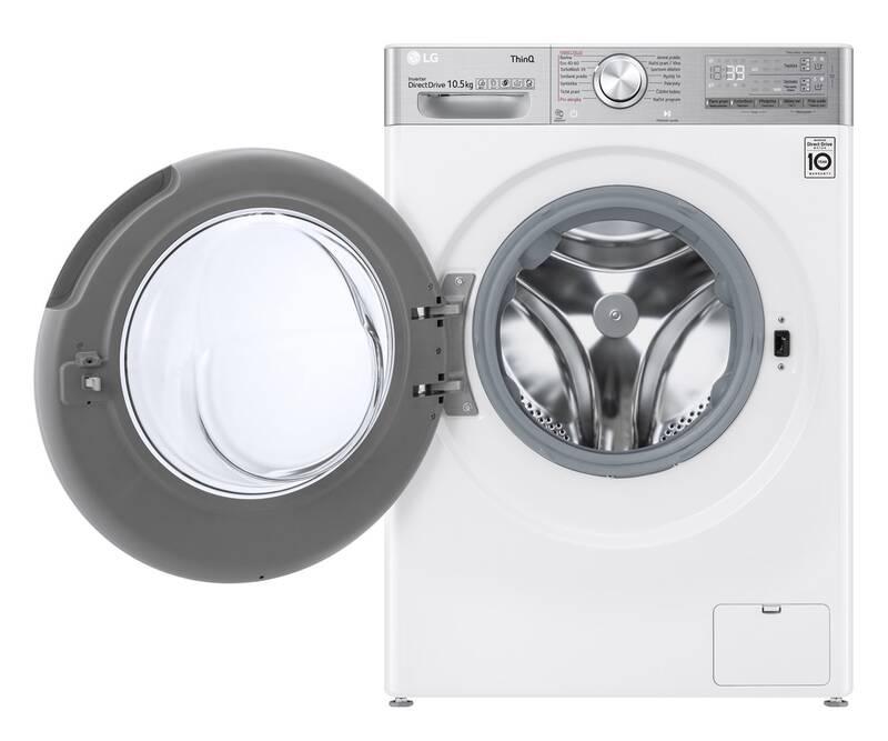 Pračka LG F610V10RABW bílá