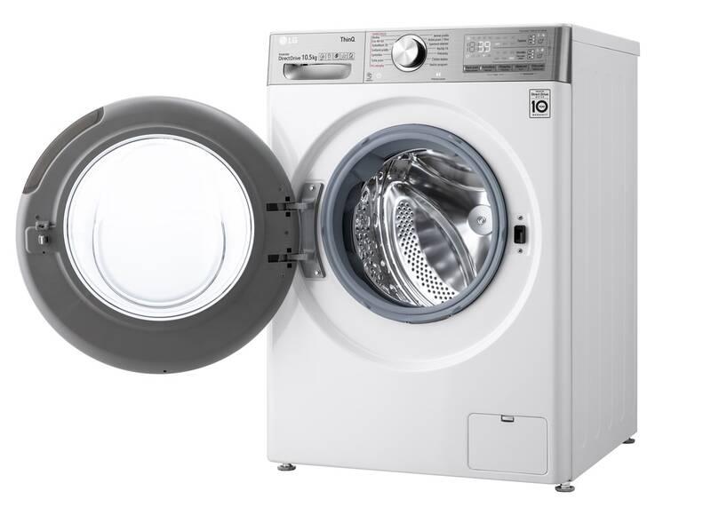 Pračka LG F610V10RABW bílá