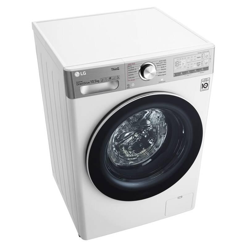 Pračka LG F610V10RABW bílá