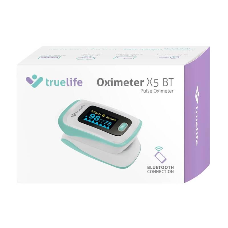 Pulzní oxymetr TrueLife X5 BT, Pulzní, oxymetr, TrueLife, X5, BT