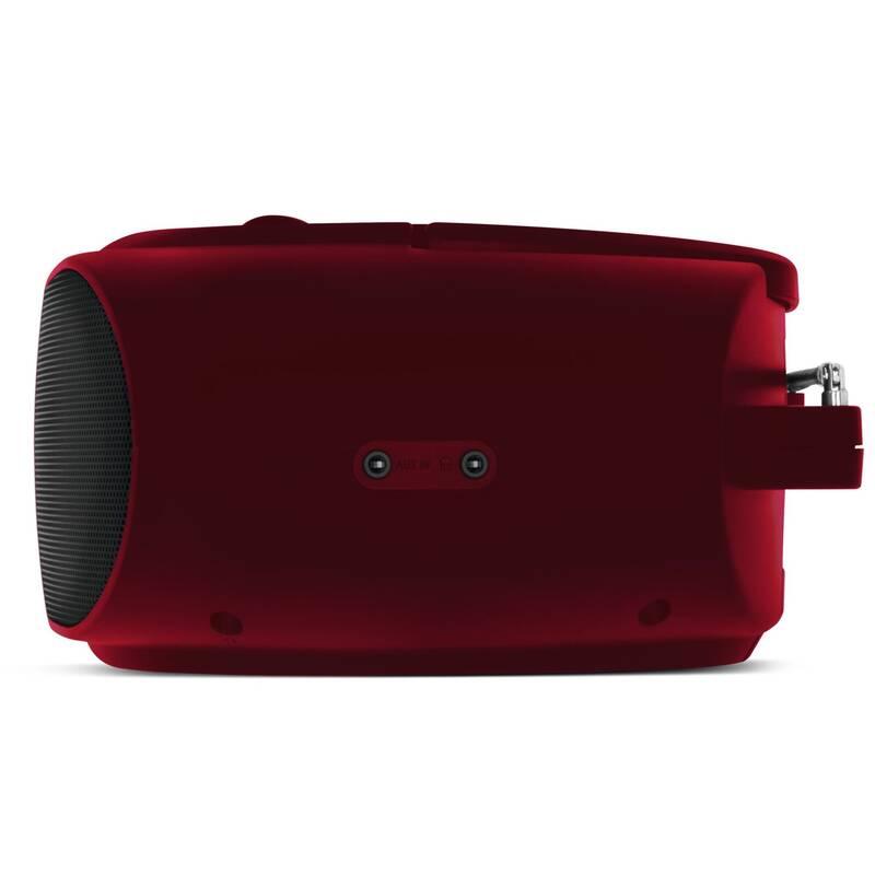 Radiopřijímač DAB CD Technisat DIGITRADIO 1990 červený