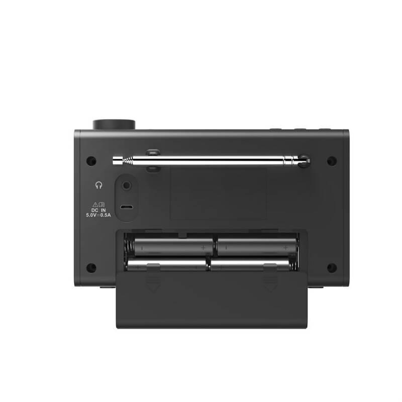 Radiopřijímač s DAB Hama DR7USB černý