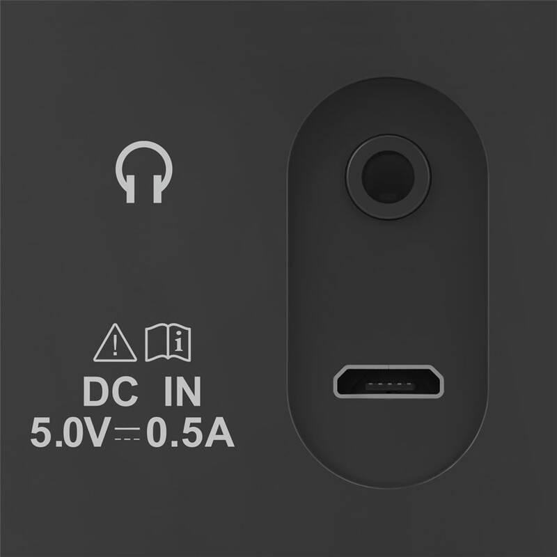 Radiopřijímač s DAB Hama DR7USB černý