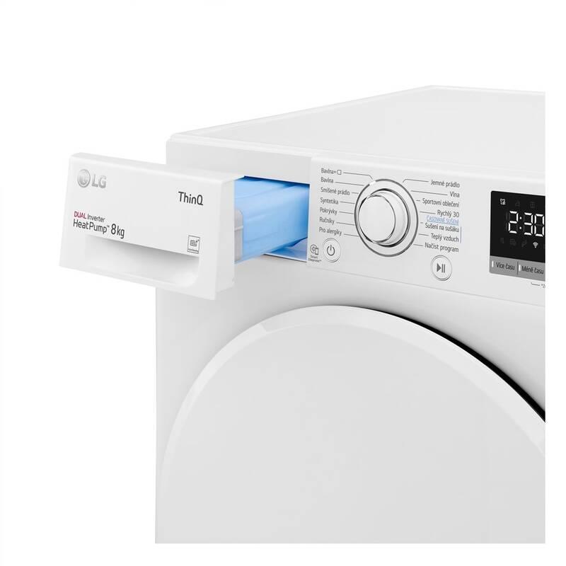 Sušička prádla LG RC82V3AV0N bílá