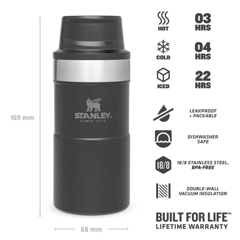 Termohrnek Stanley 250 ml černý
