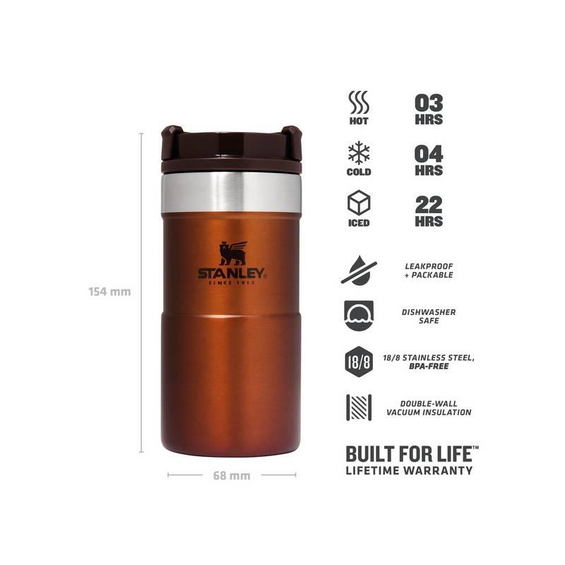 Termohrnek Stanley NEVERLEAK 250 ml hnědý