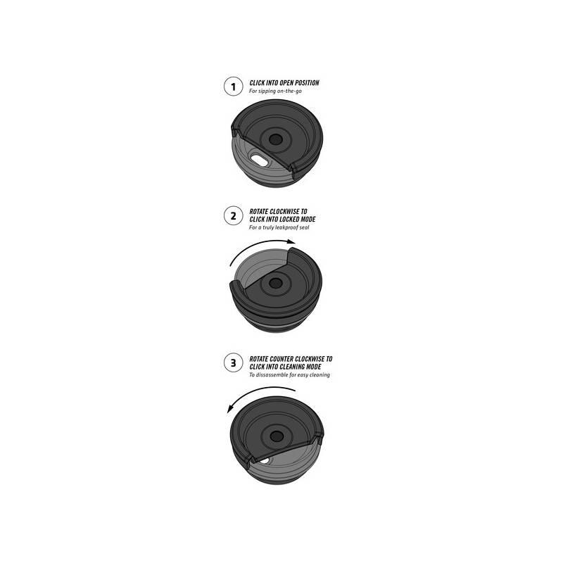 Termohrnek Stanley NEVERLEAK 350 ml černý, Termohrnek, Stanley, NEVERLEAK, 350, ml, černý