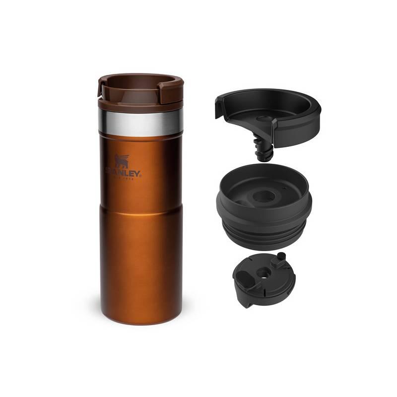 Termohrnek Stanley NEVERLEAK 350 ml hnědý