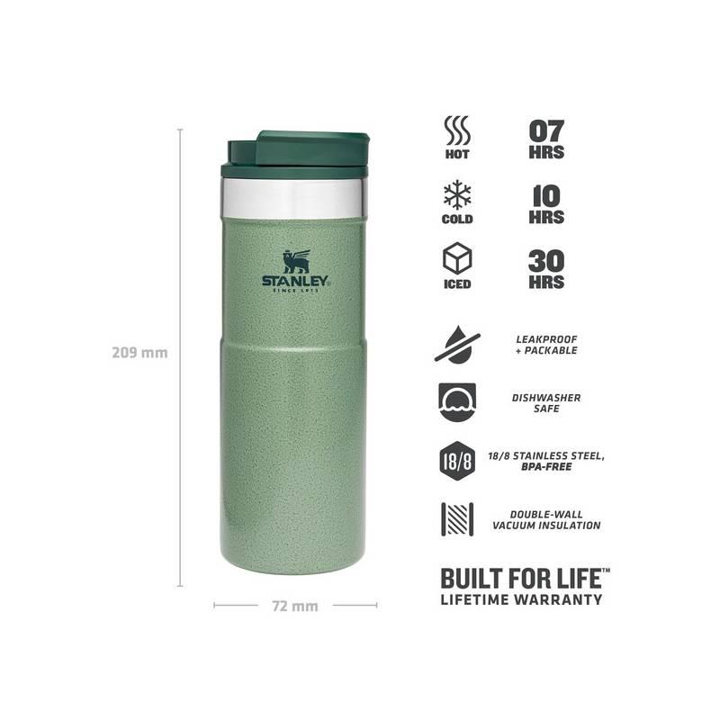 Termohrnek Stanley NEVERLEAK 470 ml zelený