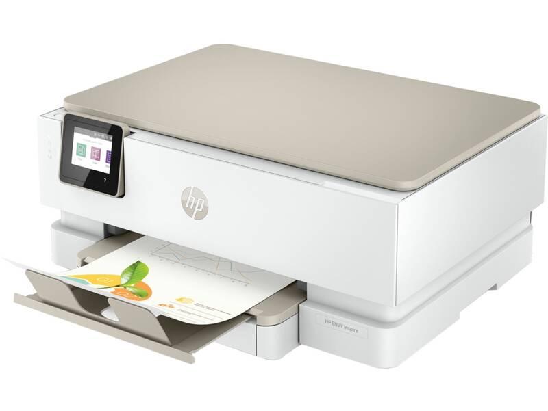 Tiskárna multifunkční HP ENVY Inspire 7220e bílý béžový