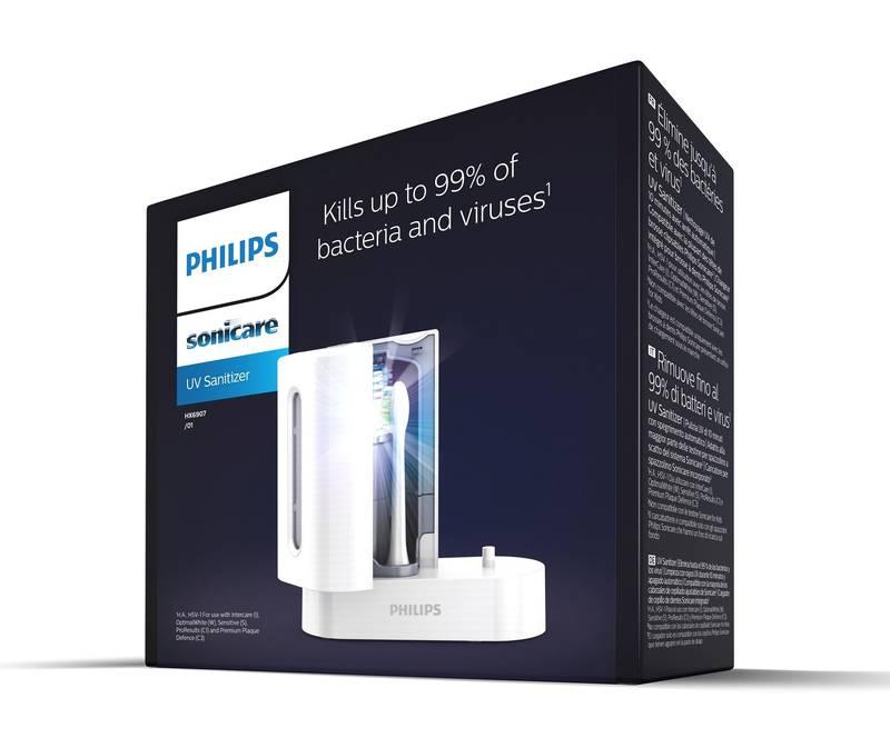 UV sanitizér Philips Sonicare HX6907 01 bílá