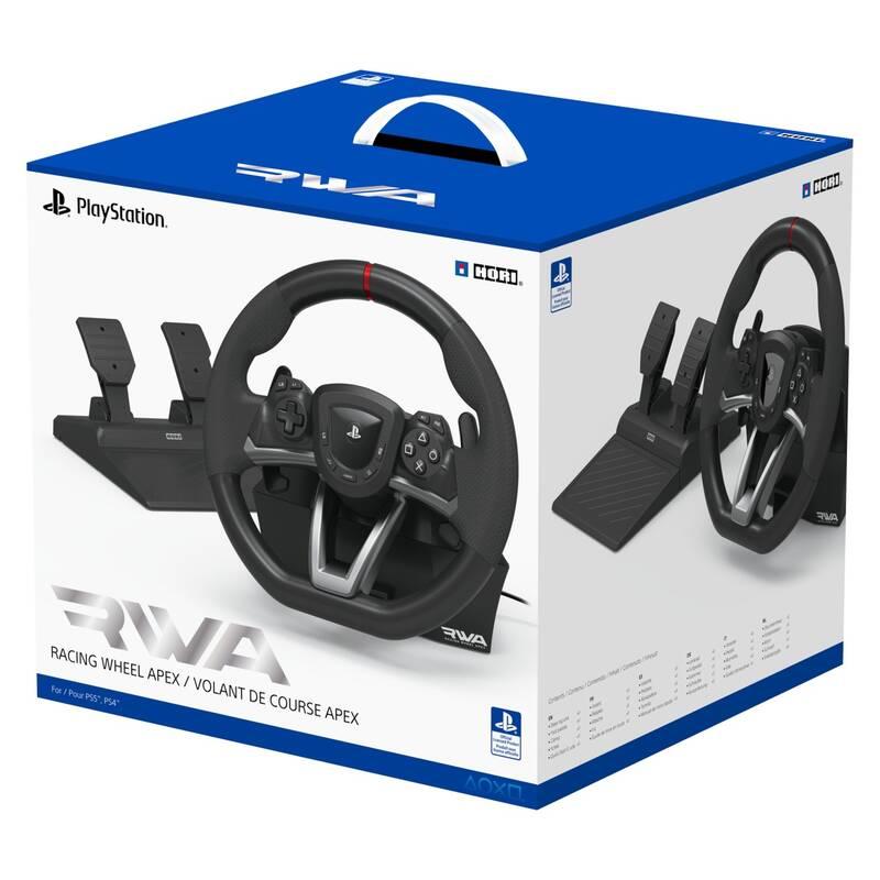 Volant HORI RWA: Racing Wheel Apex pro PS5 PS4 PC černý