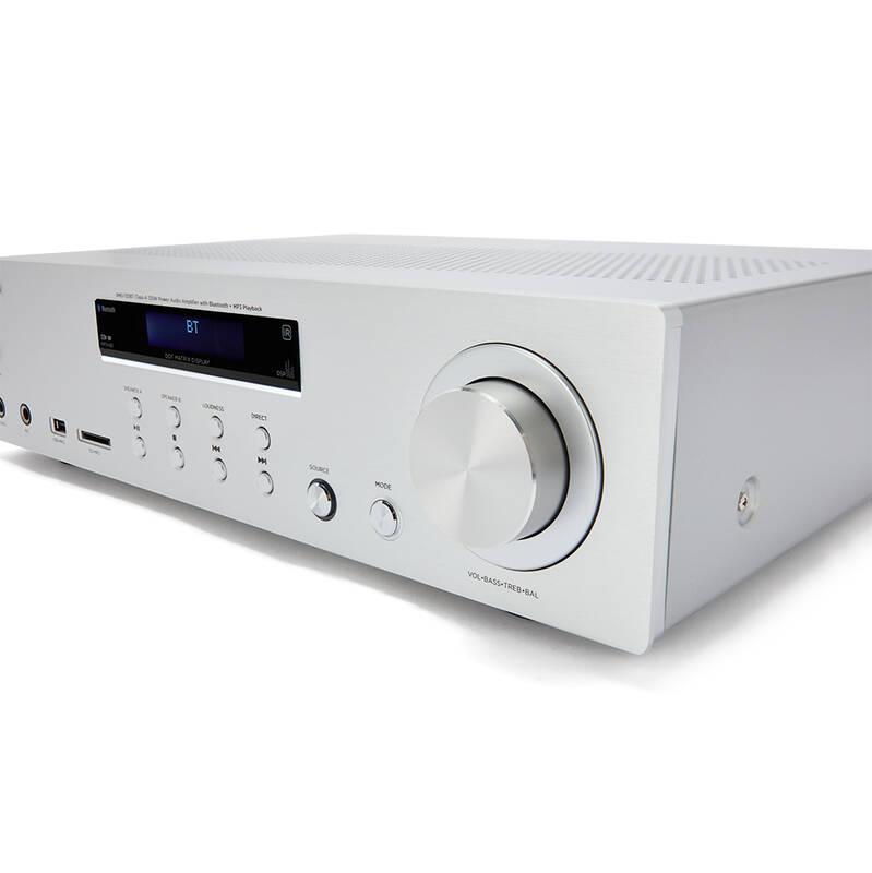 AV Receiver AIWA AMU-120BT stříbrný