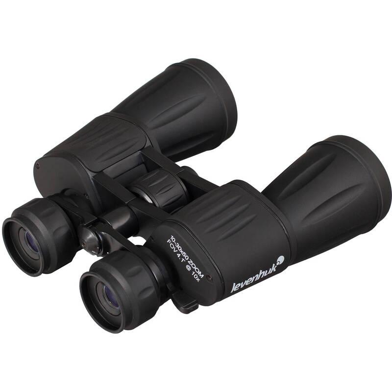 Dalekohled Levenhuk Atom 10-30x50 černý