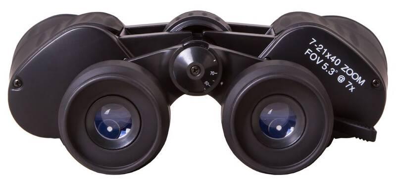 Dalekohled Levenhuk Atom 7-21x40 černý
