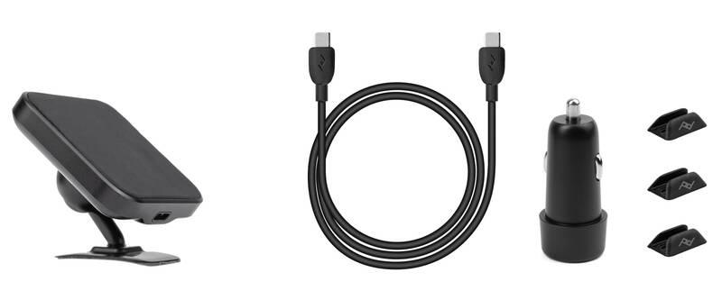 Držák na mobil Peak Design Car Mount Charging černý