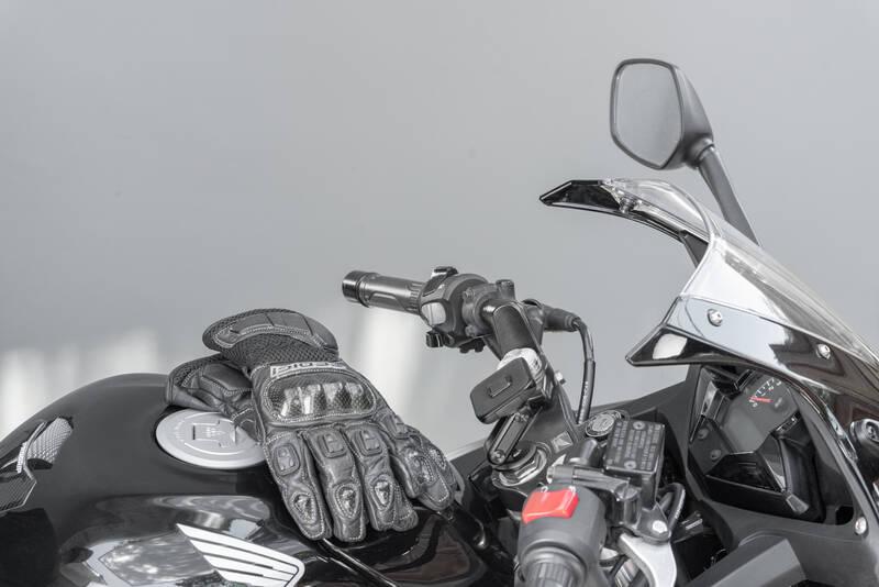 Držák na mobil Peak Design Motorcycle Stem Mount černý