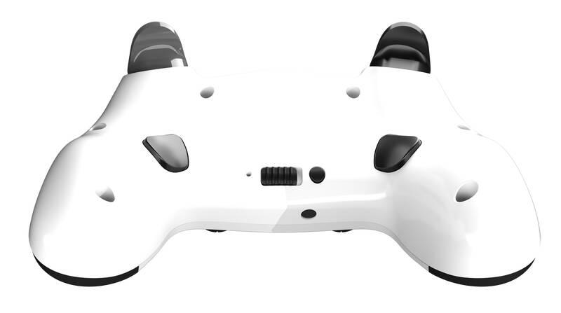 Gamepad Gioteck VX-4 trigger pro PS4, PC bílý