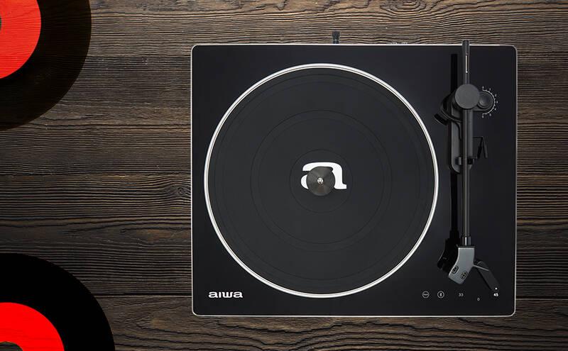 Gramofon AIWA APX-680BT černý