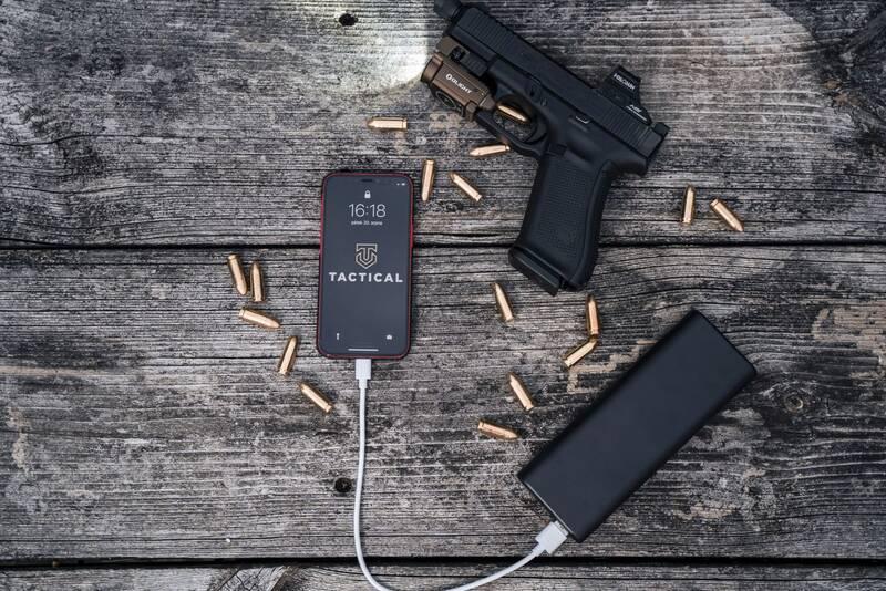 Kabel Tactical Smooth Thread USB-C USB-C, 0,3 m bílý