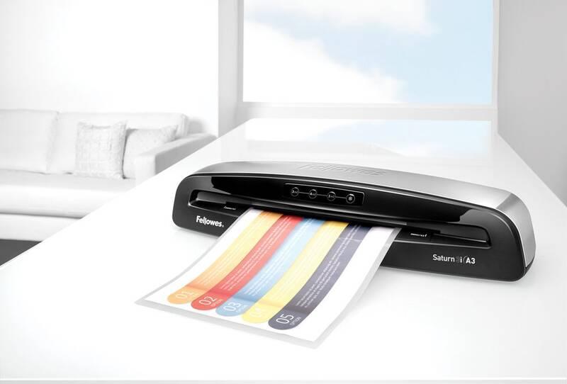 Laminátor Fellowes Saturn 3i A3 černý stříbrný