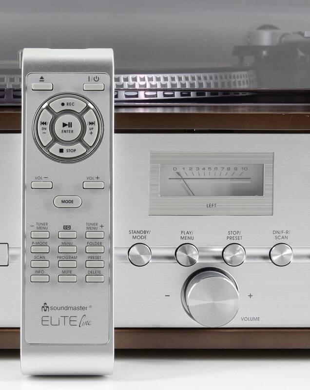 Mikrosystém Soundmaster PL880 dřevo