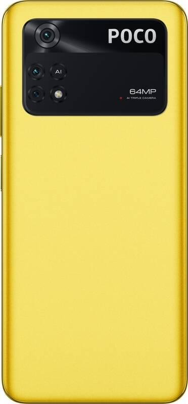Mobilní telefon Poco M4 Pro 6GB 128GB žlutý, Mobilní, telefon, Poco, M4, Pro, 6GB, 128GB, žlutý