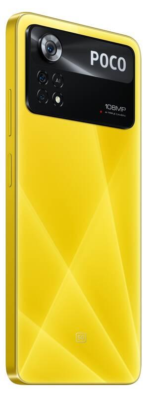Mobilní telefon Poco X4 Pro 5G 6GB 128GB žlutý, Mobilní, telefon, Poco, X4, Pro, 5G, 6GB, 128GB, žlutý