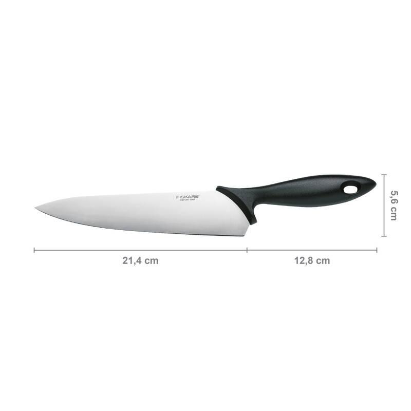 Nůž Fiskars Essential 21 cm, Nůž, Fiskars, Essential, 21, cm