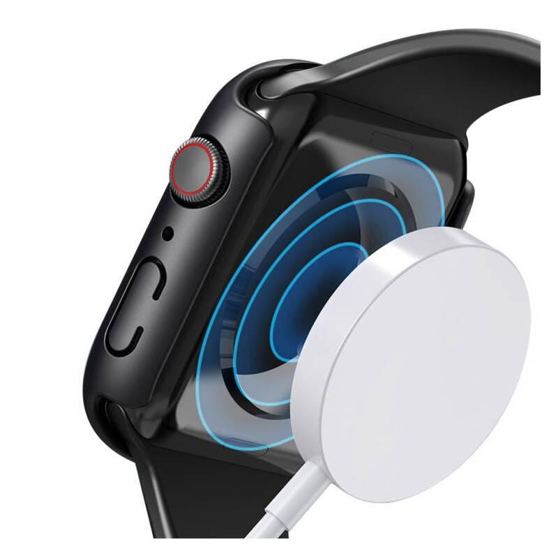 Ochranné pouzdro COTEetCI s ochranou displeje pro Apple Watch 7 41mm černé