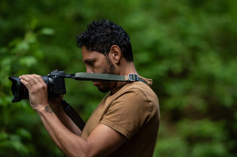 Popruh Peak Design Slide Lite zelený