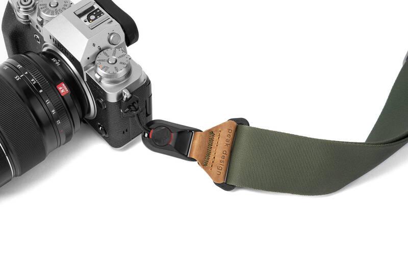 Popruh Peak Design Slide zelený