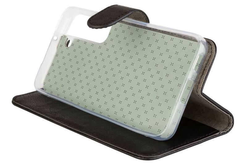 Pouzdro na mobil flipové FIXED Opus na Samsung Galaxy S22 5G černé