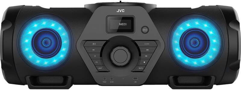 Radiopřijímač s CD JVC RV-NB200BT černý