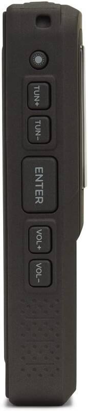 Radiopřijímač s DAB AIWA RD-20DAB černý