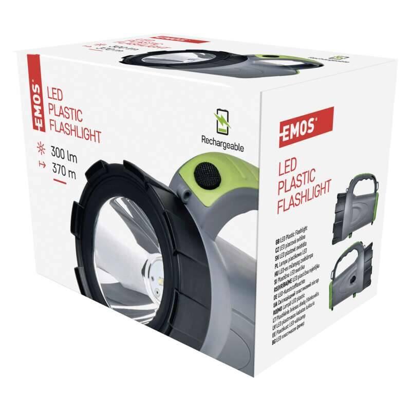 Svítilna EMOS 300 lm, 2400 mAh