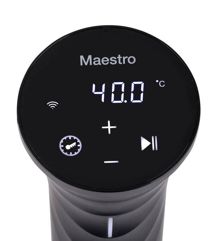 Vařič Sous-vide G21 Maestro, WiFi, 1200 W černý